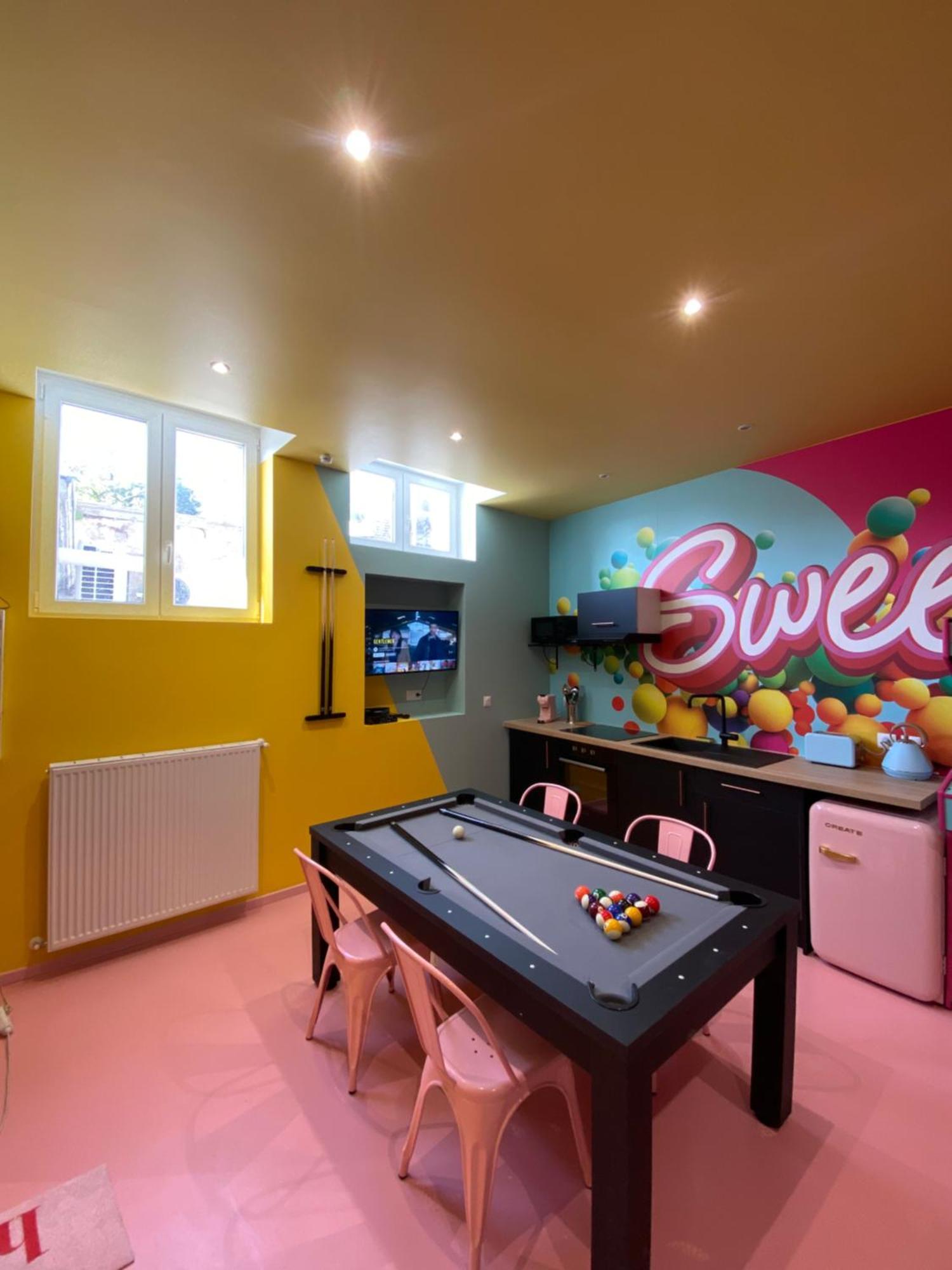 Capsule Bonbon - Balneo - Sauna - Billard - Nintendo Switch Douai Ngoại thất bức ảnh