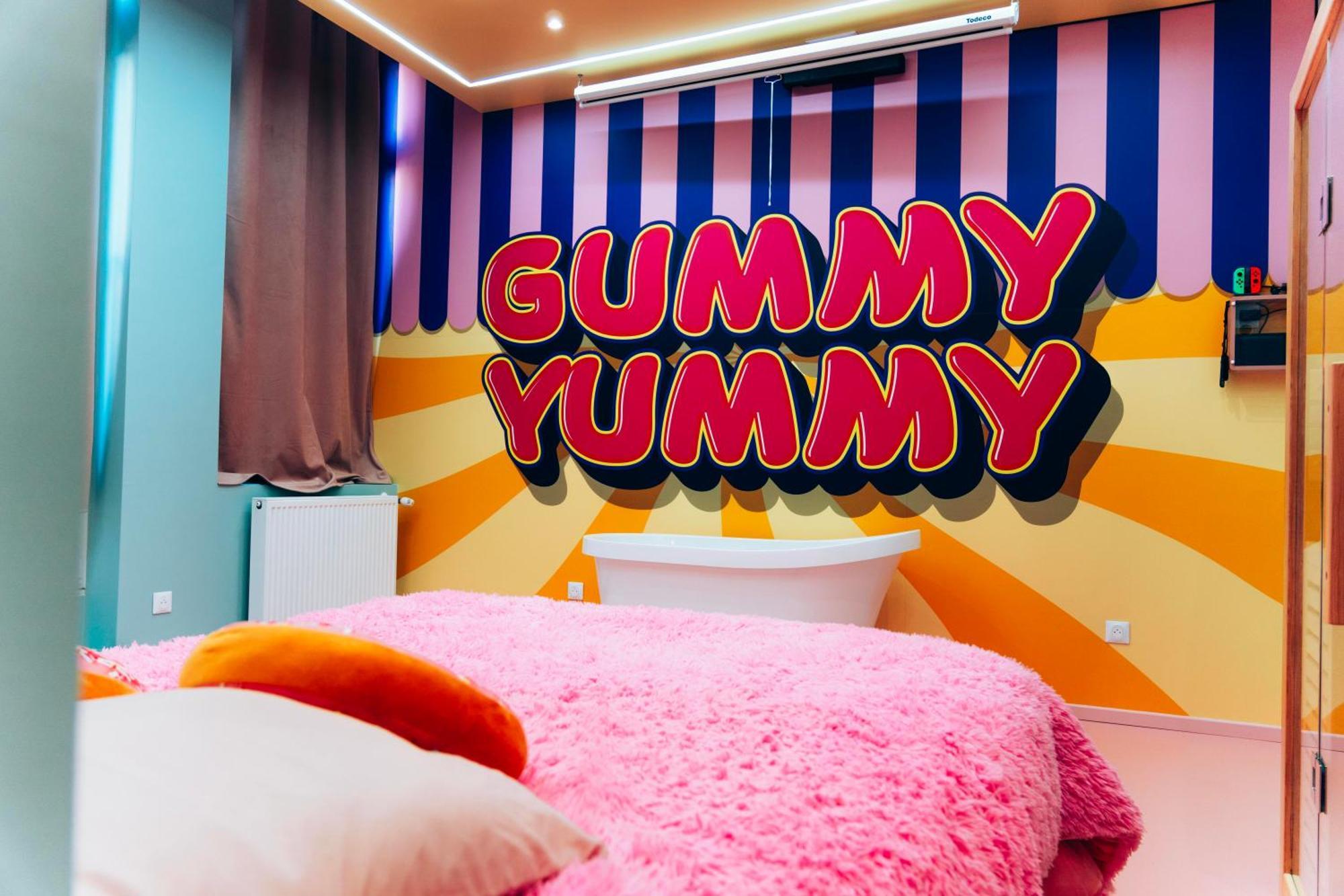 Capsule Bonbon - Balneo - Sauna - Billard - Nintendo Switch Douai Ngoại thất bức ảnh